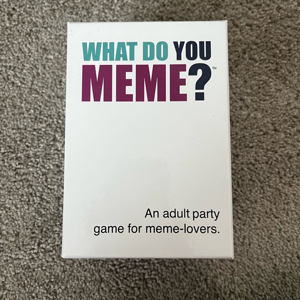 ‘What Do You Meme?” Party Card Game